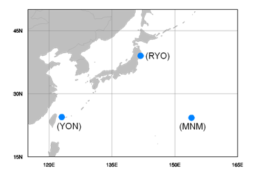 Co2 observations of Asia