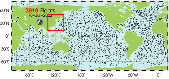 Status of Argo float Observation Network